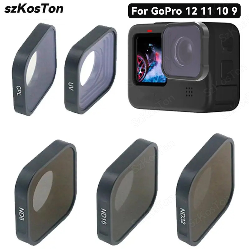 UV CPL ND8 ND16 ND32 Filter fo - Gopro Action Camera Hero 13 Black recension och pris
