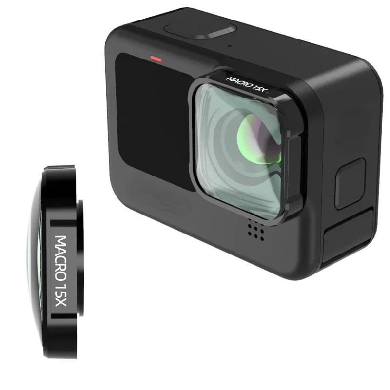 Macro 15X HD Lens Filter for G - Gopro Action Camera Hero 13 Black recension och pris