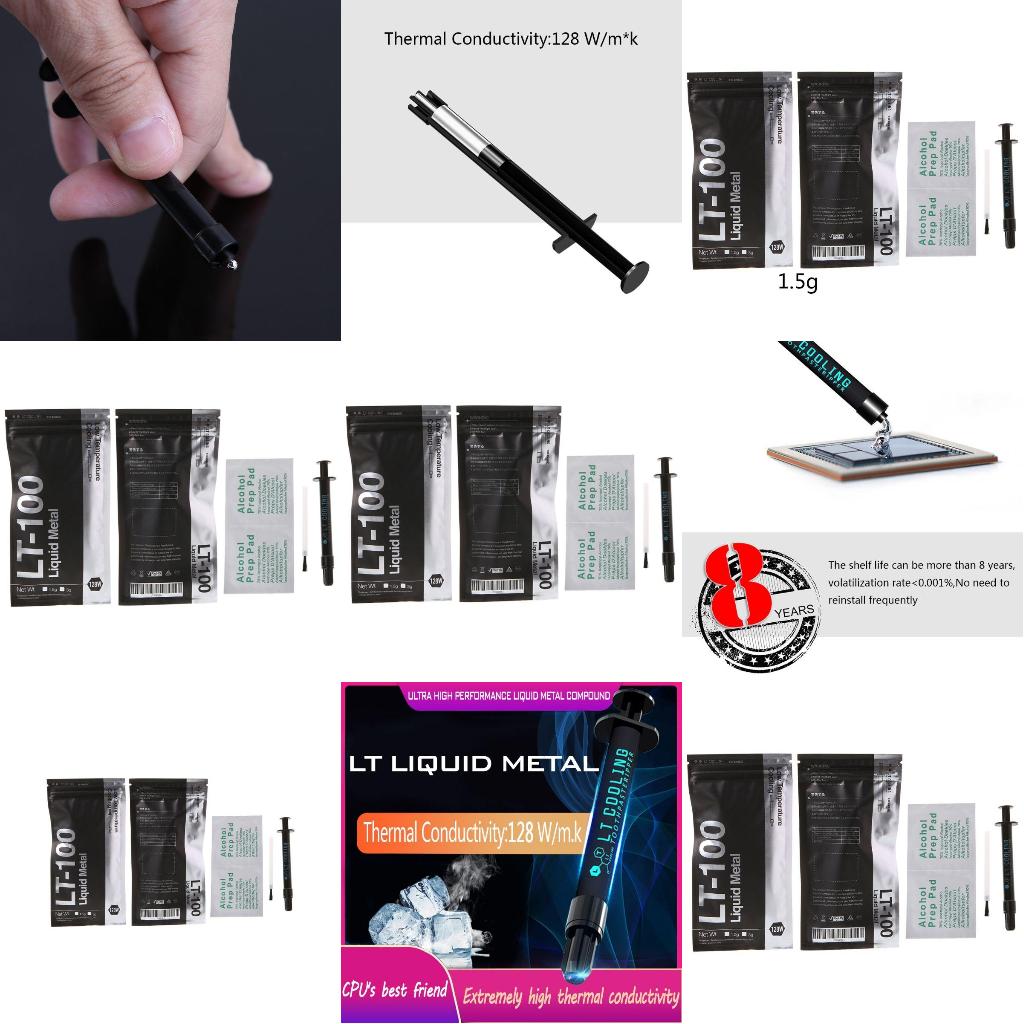 LT-100 Liquid Metal Thermal Co - Thermal Paste Cpu recension och pris
